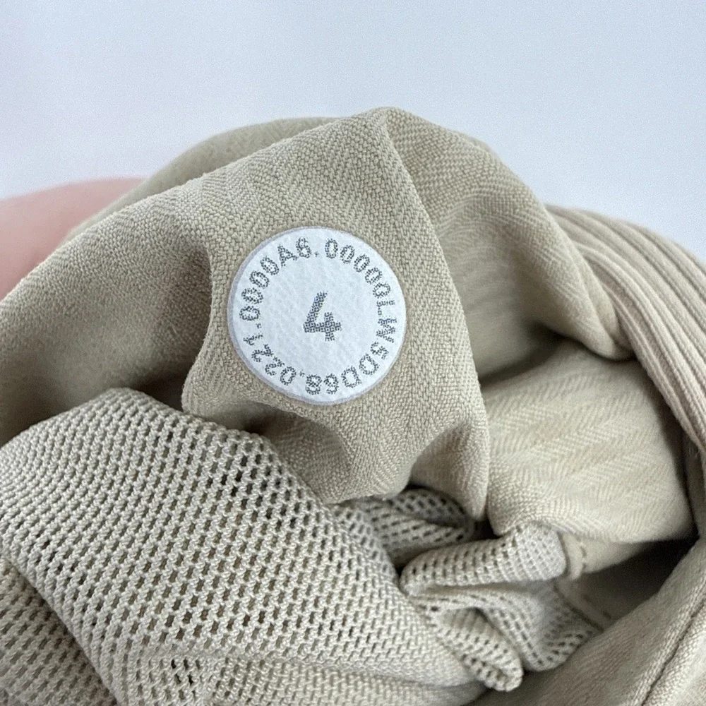 Lululemon Beyond the Studio Jogger Beige High Rise Pants Size 4 Athleisure Yoga